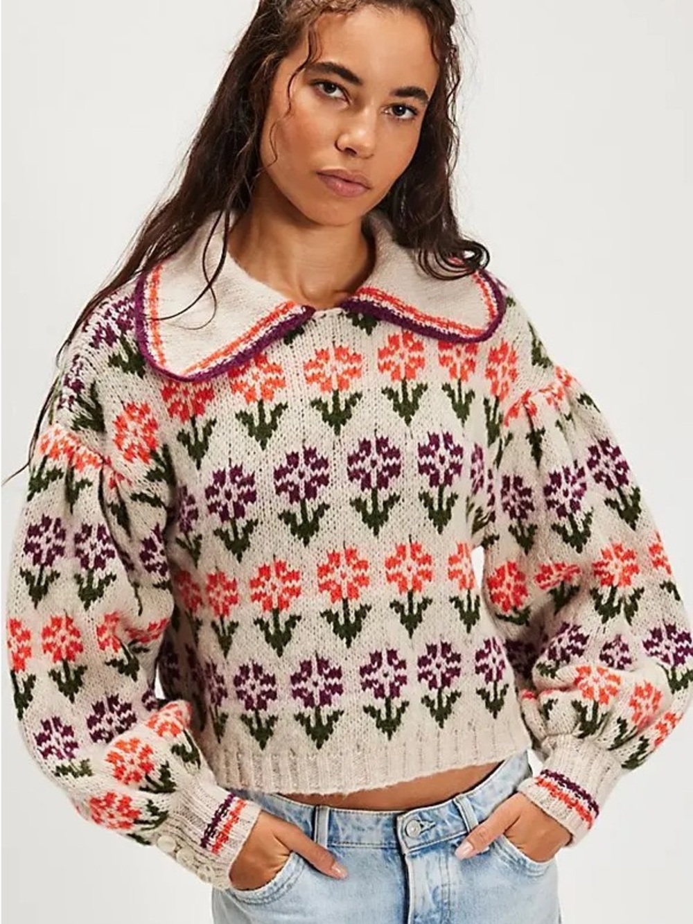 Free People Frills Softspun Sweater